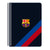 Libreta F.C. Barcelona Granate Azul marino A5