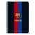 Libreta F.C. Barcelona Granate Azul marino A4