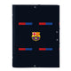 Carpeta F.C. Barcelona Granate Azul marino A4 (26 x 33.5 x 4 cm)