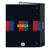 Carpeta de anillas F.C. Barcelona Granate Azul marino A4 (27 x 33 x 6 cm)