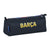 Estuche Escolar F.C. Barcelona Granate Azul marino (21 x 8 x 7 cm)