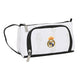 Estuche Escolar con Accesorios Real Madrid C.F. Negro Blanco (32 Piezas)