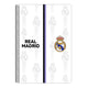 Libreta Real Madrid C.F. Negro Blanco A4