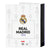 Carpeta de anillas Real Madrid C.F. Negro Blanco A4 (27 x 33 x 6 cm)