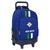 Mochila Escolar con Ruedas Real Betis Balompié Azul (33 x 45 x 22 cm)