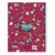 Libreta Gorjuss Fireworks Granate A4