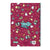 Libreta Gorjuss Fireworks Granate A4