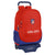 Mochila Escolar con Ruedas Atlético Madrid Rojo Azul marino (32 x 44 x 16 cm)