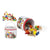 Bote con Bloques de Construcción Color Baby Woomax (50 pcs)