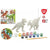 Set de pintura Dinosaurs World 15 Piezas 6,5 x 21,5 x 21,5 cm