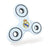 Spinner Pro Real Madrid C.F. Blanco