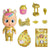 Muñeco Bebé con Accesorios IMC Toys Crying Dorado (11 cm)