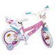 Bicicleta Fantasy Walk 14" Blanco Rosa