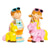 Figura Decorativa Dekodonia Fibra de Vidrio Niños (2 pcs) (23 x 19 x 40 cm)