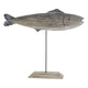 Figura Decorativa Dekodonia Madera Metal Pez (61 x 9 x 51 cm)