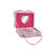 Diario con Accesorios DKD Home Decor ‎ Rosa (23 x 5 x 18.3 cm) (13.4 x 0.5 x 18 cm)