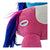 Peluche DKD Home Decor Azul Verde Rosa Poliéster Caballo (3 pcs) (33 x 20 x 26 cm)