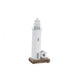 Faro Dekodonia Decorativo Marinero Metal Madera de Paulonia (30 x 13 x 8 cm)