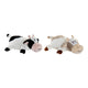 Peluche DKD Home Decor Poliéster Vaca (2 pcs) (27 x 33 x 13 cm)