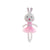 Peluche DKD Home Decor Conejo (23 x 8 x 45 cm)