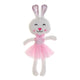 Peluche DKD Home Decor Conejo (18 x 5 x 35 cm)