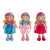 Muñeca de Trapo DKD Home Decor (3 pcs) (26 x 10 x 50 cm)