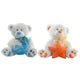 Oso de Peluche DKD Home Decor Poliéster (2 pcs) (20 x 20 x 30 cm)