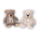 Oso de Peluche DKD Home Decor Beige Marrón Poliéster (2 pcs) (75 x 75 x 45 cm)