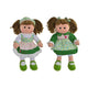 Muñeca de Trapo DKD Home Decor Vestido (24 x 10 x 35 cm) (2 pcs)