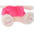 Oso de Peluche DKD Home Decor Beige Azul Rosa Poliéster Infantil Oso (2 Unidades)