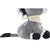 Peluche DKD Home Decor Burro Gris Marrón Poliéster Infantil (2 Unidades)