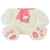 Oso de Peluche DKD Home Decor Rojo Poliéster Blanco Burdeos Infantil Bufanda (2 Unidades)