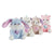 Peluche DKD Home Decor Beige Azul Rosa Poliéster Blanco Infantil Animales (4 Unidades)