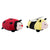 Peluche DKD Home Decor Abeja Mariquita Poliéster Infantil (2 Unidades)