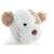 Perro de Peluche DKD Home Decor Marrón Poliéster Blanco Infantil Perro (3 Unidades)