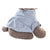 Perro de Peluche DKD Home Decor Gris Marrón Poliéster Blanco Infantil (3 Unidades)