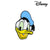 Pin Donald Disney Metal Blanco