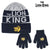 Gorro y Guantes The Lion King 74324 Gris (2 Pcs)