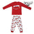 Pijama Infantil Cars 74733 Rojo Blanco (2 Pcs)