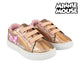 Zapatillas Casual Niño Minnie Mouse Dorado Rosa