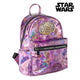 Mochila Casual Star Wars 72826 Lila Metalizado