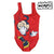 Bañador Infantil Minnie Mouse Rojo