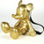 Mochila Escolar Mickey Mouse Dorado (18 x 40 x 15 cm)