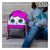 Mochila Escolar LOL Surprise! Fucsia Azul