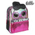 Mochila Escolar LOL Surprise! Fucsia Negro