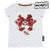 Camiseta de Manga Corta Infantil Minnie Mouse Blanco