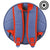 Mochila Infantil 3D The Avengers Azul