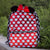 Mochila Escolar Minnie Mouse Lentejuelas Rojo Negro