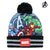 Gorro y Guantes The Avengers Infantil Gris (Talla única)