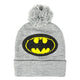 Gorro Infantil Batman Gris